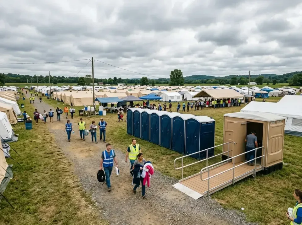 disaster-relief-camp-restrooms-010 — frequently asked questions, Dumpster & Portable Bathrooms Rental in Rutgers University-…